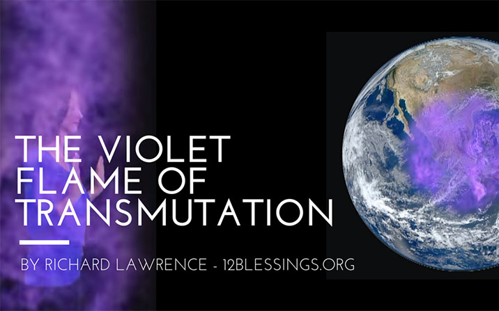 The Violet Flame of transmutation