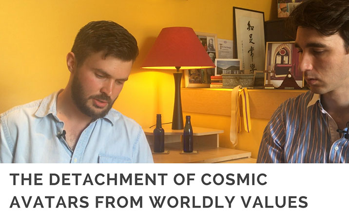 The detachment of Cosmic Avatars from worldly values