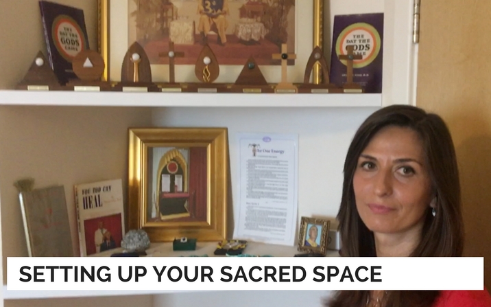 Setting up your sacred space
