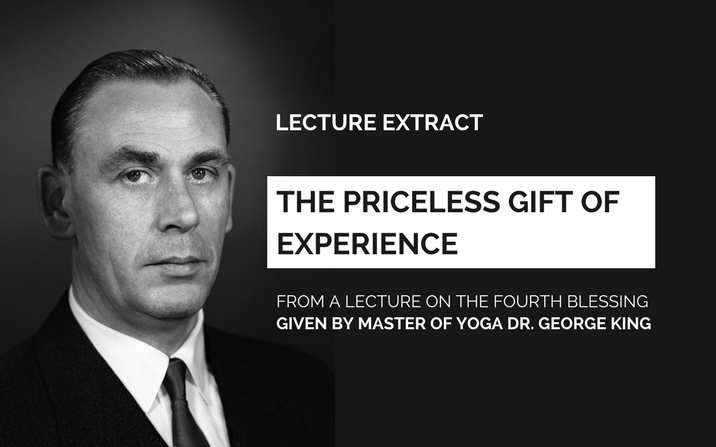 The priceless gift of experience