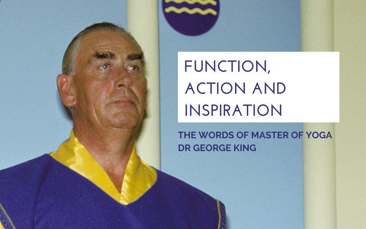 Function, Action and Inspiration