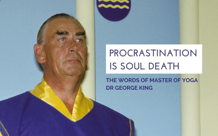 Procrastination is Soul Death